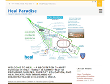 Tablet Screenshot of healparadise.org